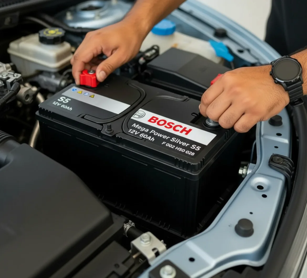 Car battery replacement in Al Barsha 1 2 3