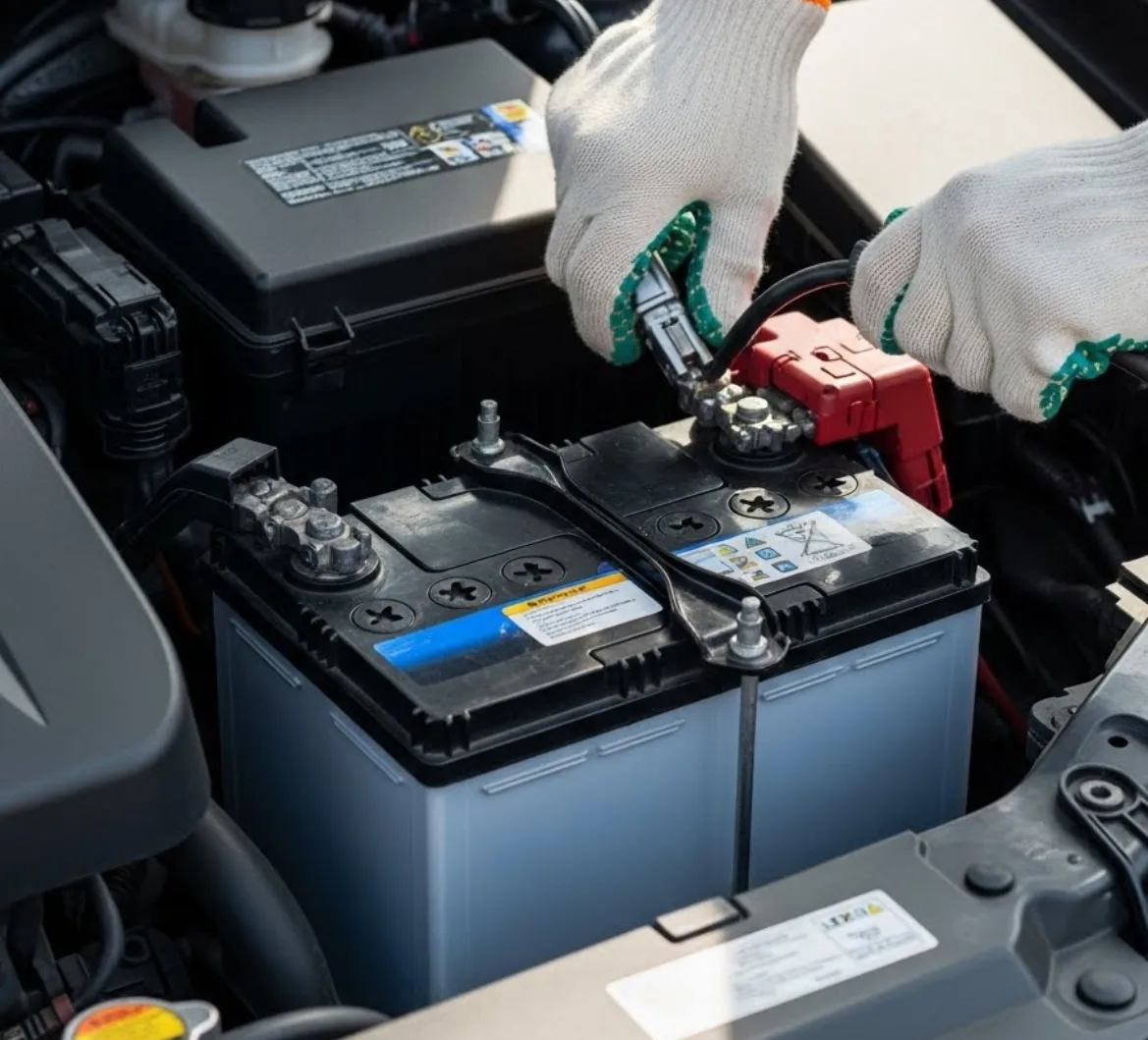 Car battery replacement in Al Barsha