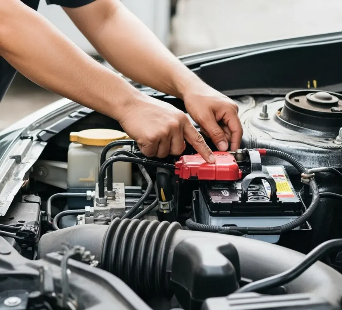 Car battery replacement in Dubai Sports City
