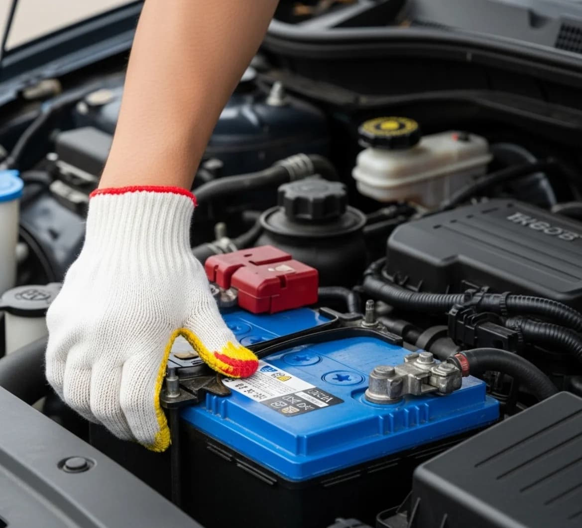 Car battery replacement in Jebel Ali Village