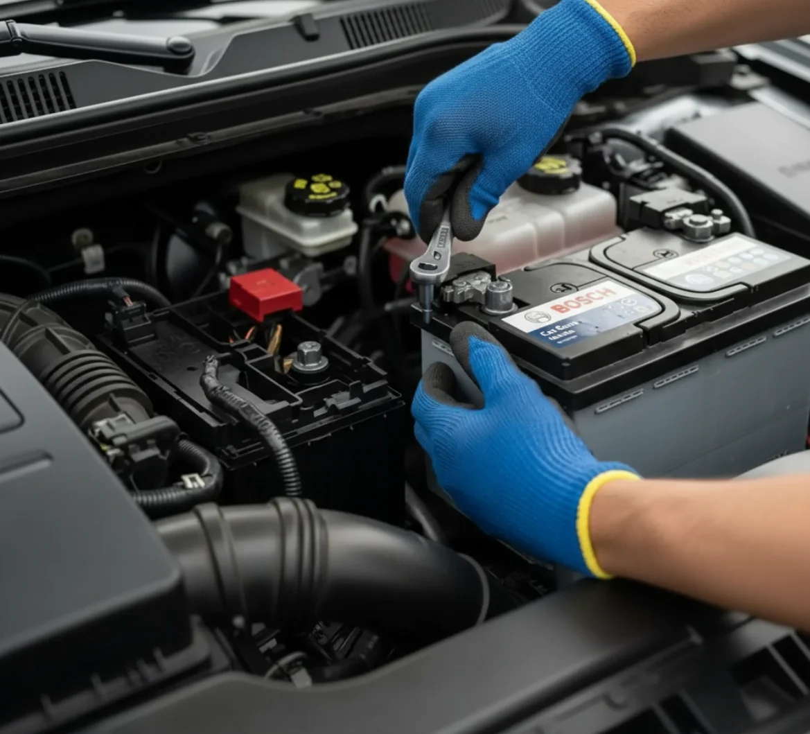 Car battery replacement in Jumeirah 1 2 3