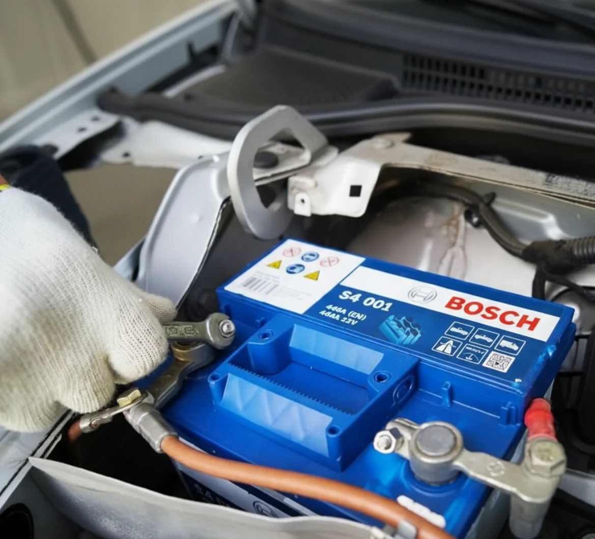 Car battery replacement in Majan