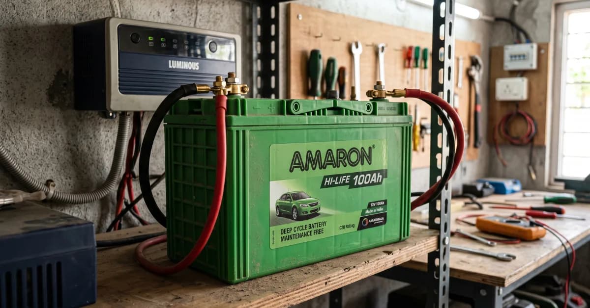 Amaron 100Ah Battery Dubai_ Is It Right for Your Car