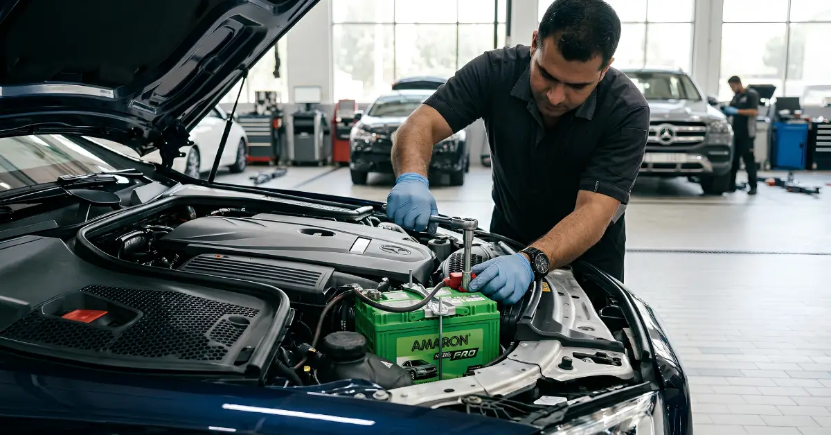 Amaron Battery Replacement in Dubai