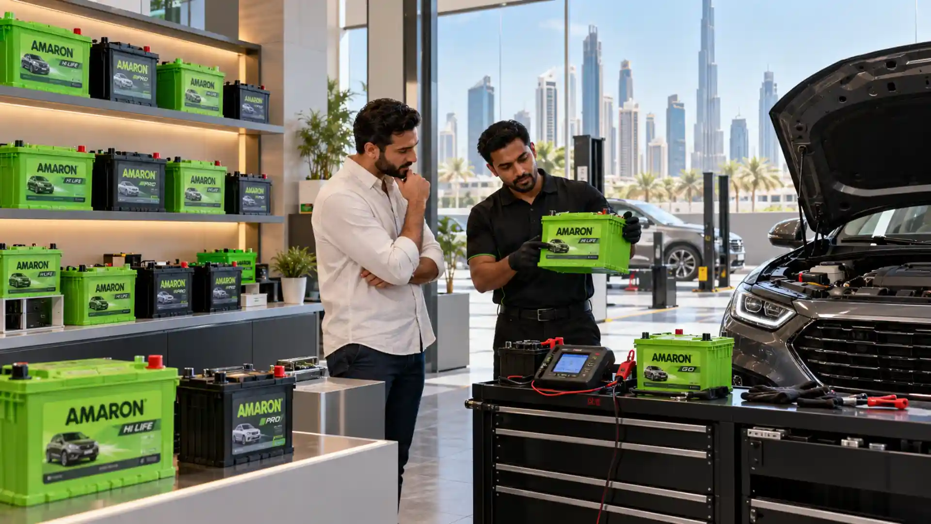 Amaron Battery Dealer Guide Dubai