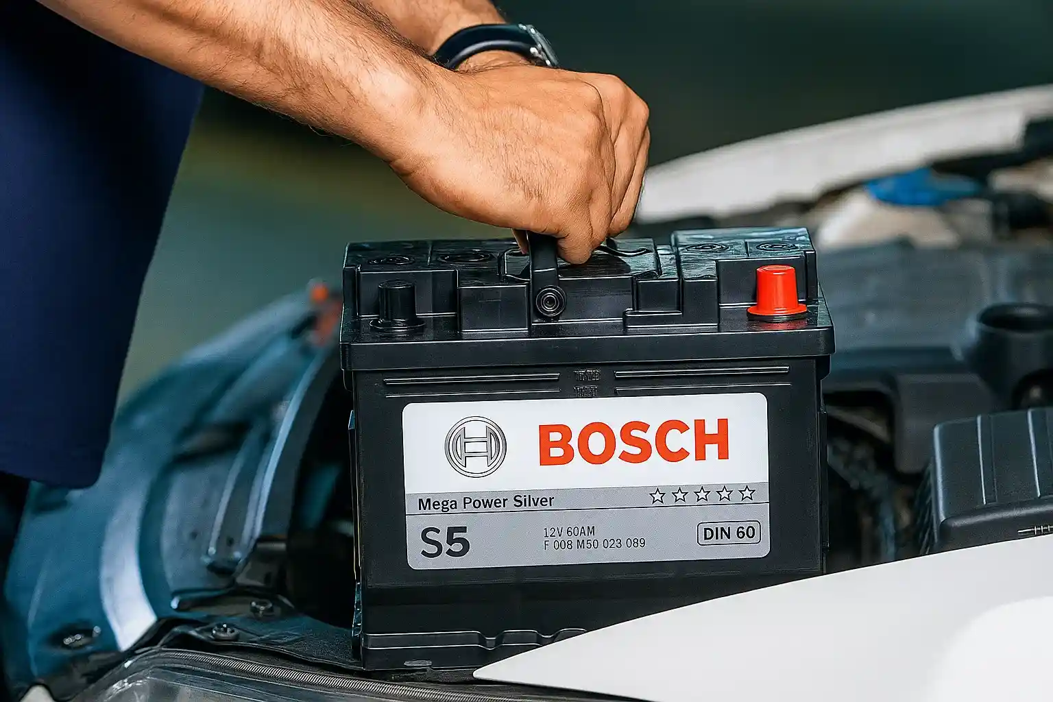 High Quality Bosch Car Battery Dubai
