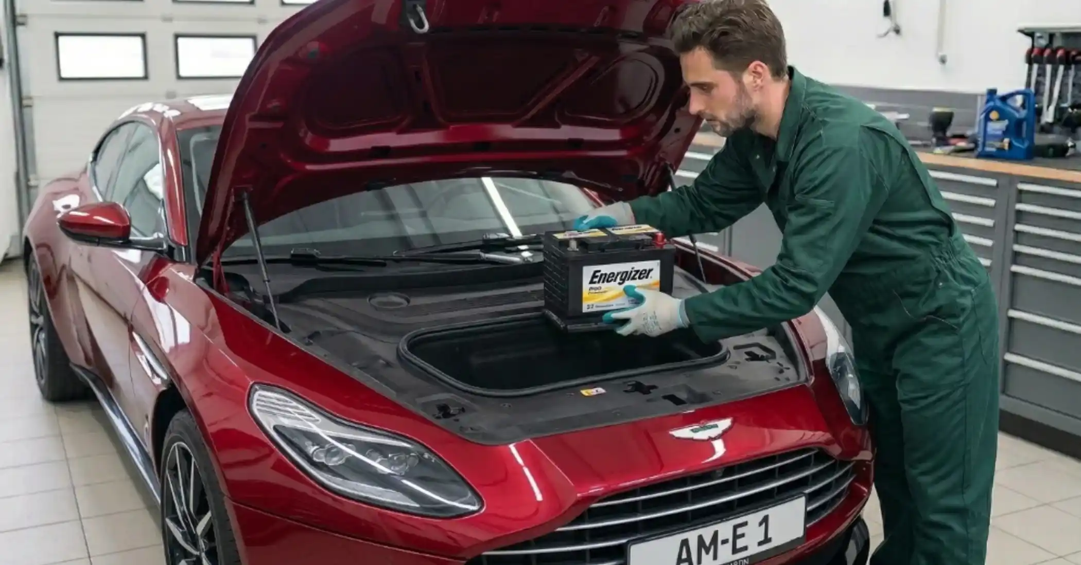 Reliable Aston Martin Battery Replacement & Installation Services in Dubai