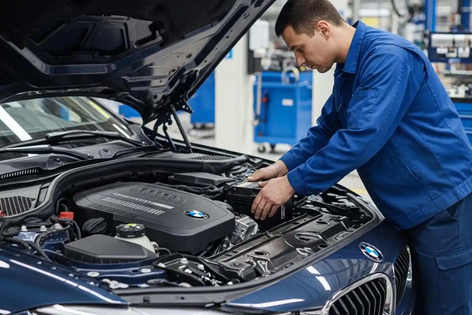 Fast BMW Battery Replacement & Change Services in Dubai