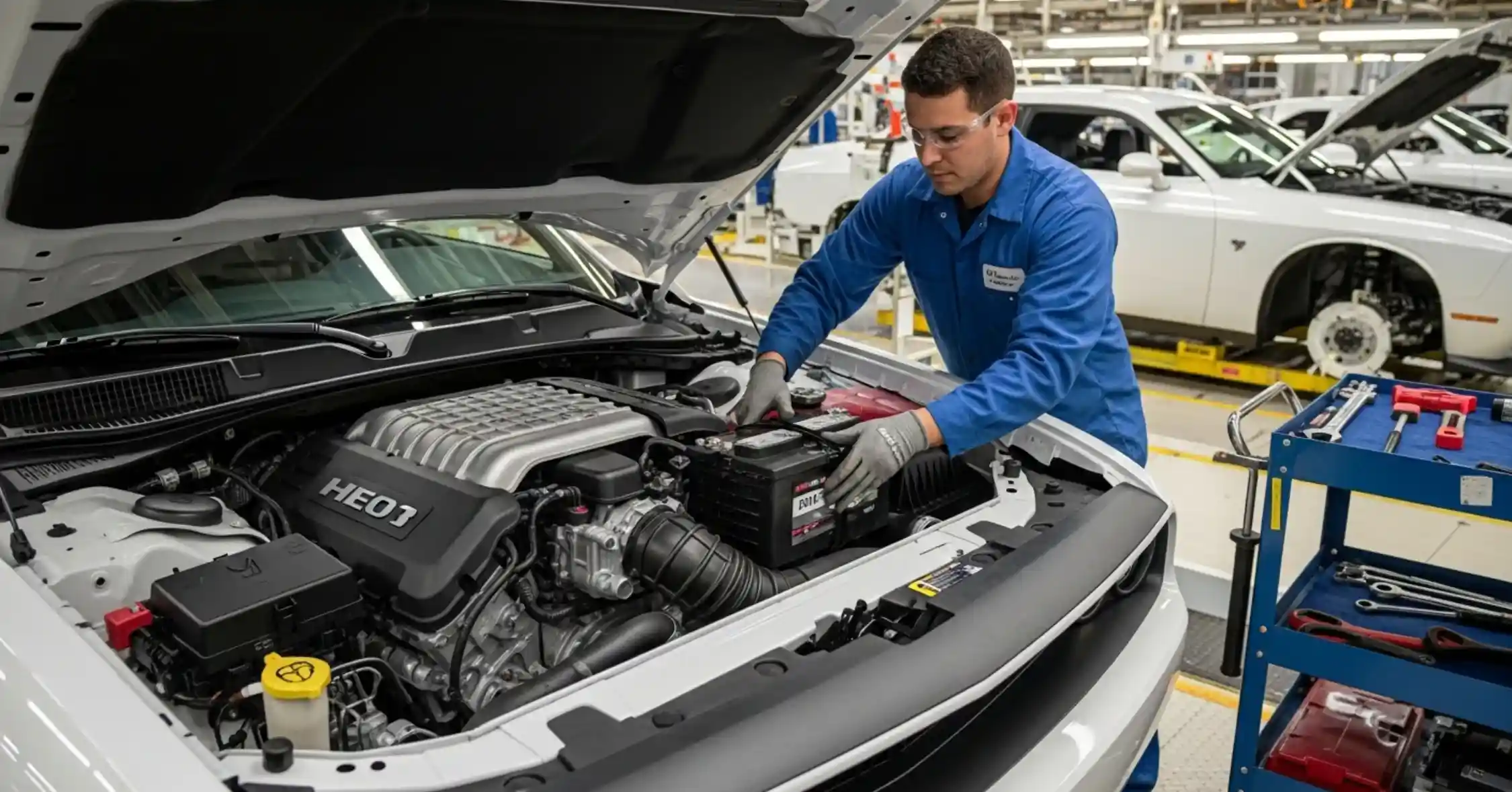 Complete Dodge Battery Change & Installation Services in Dubai
