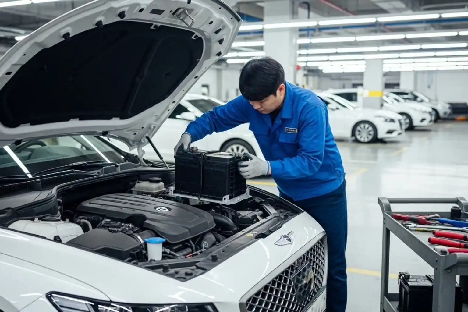 Elite Genesis Battery Replacement & Installation Services in Dubai