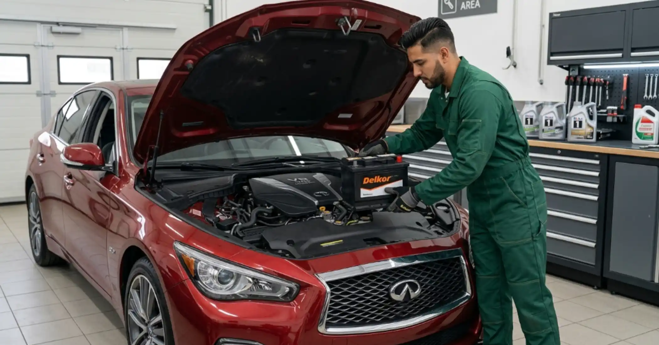 High-Performance Infiniti Battery Replacement & Installation Services in Dubai