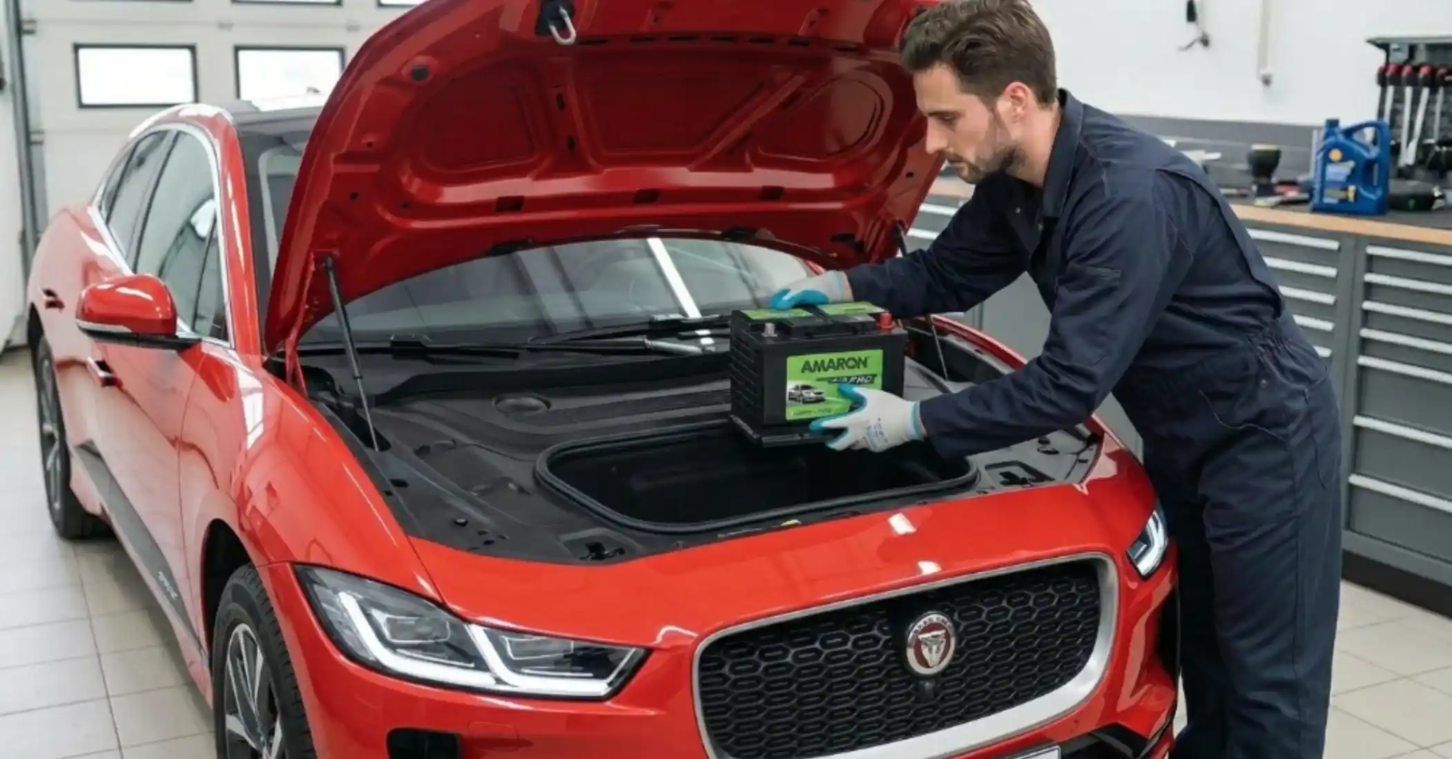 Reliable Jaguar Battery Replacement & Installation Services in Dubai
