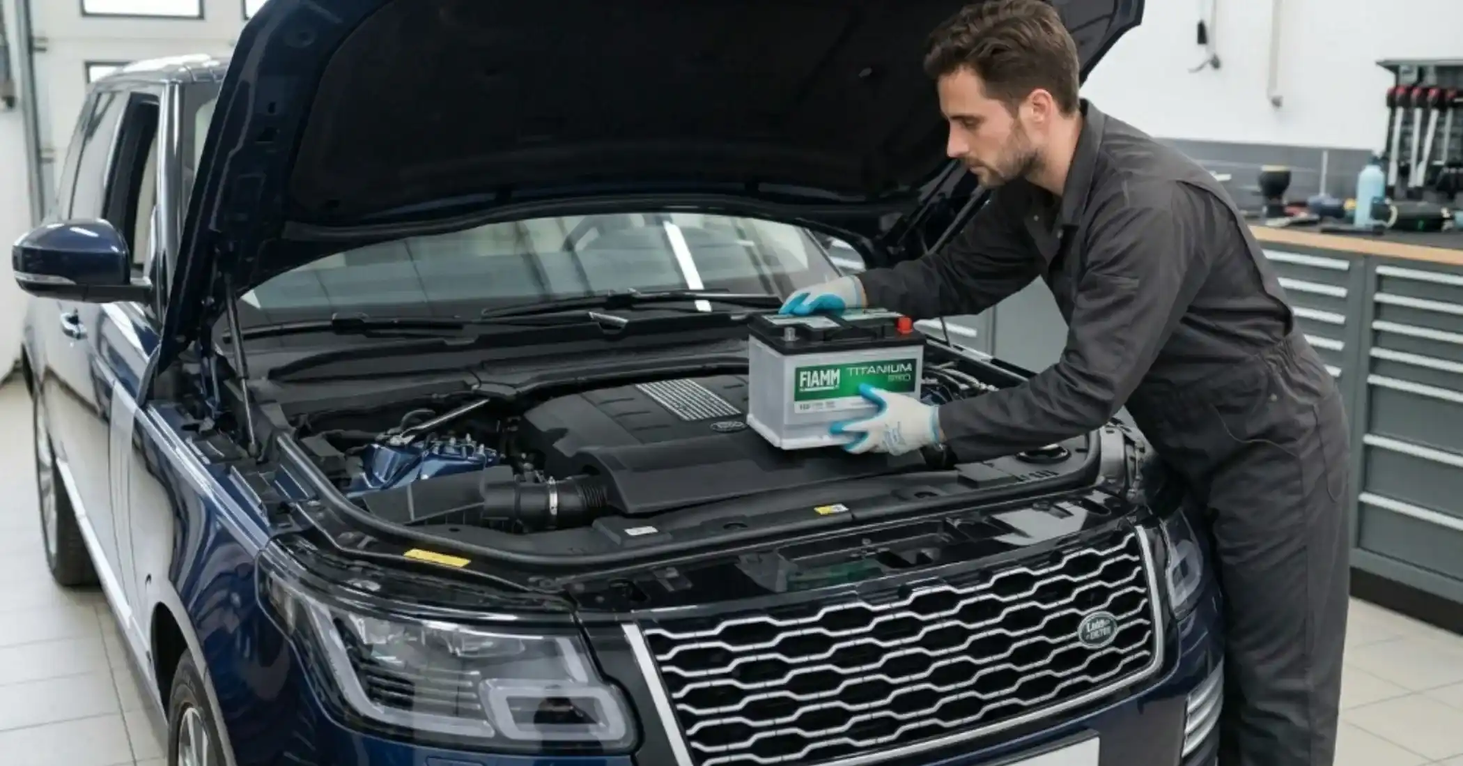 Specialized Land Rover Battery Replacement & Installation Services in Dubai