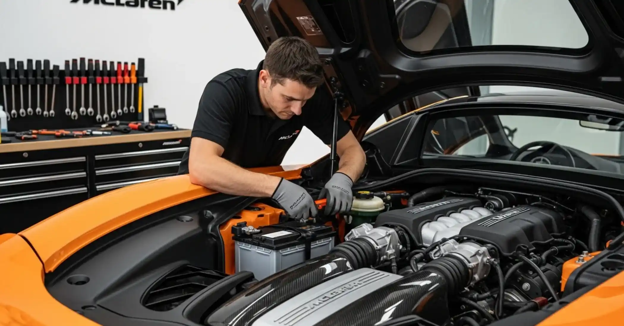 Customized McLaren Battery Installation & Change in Dubai