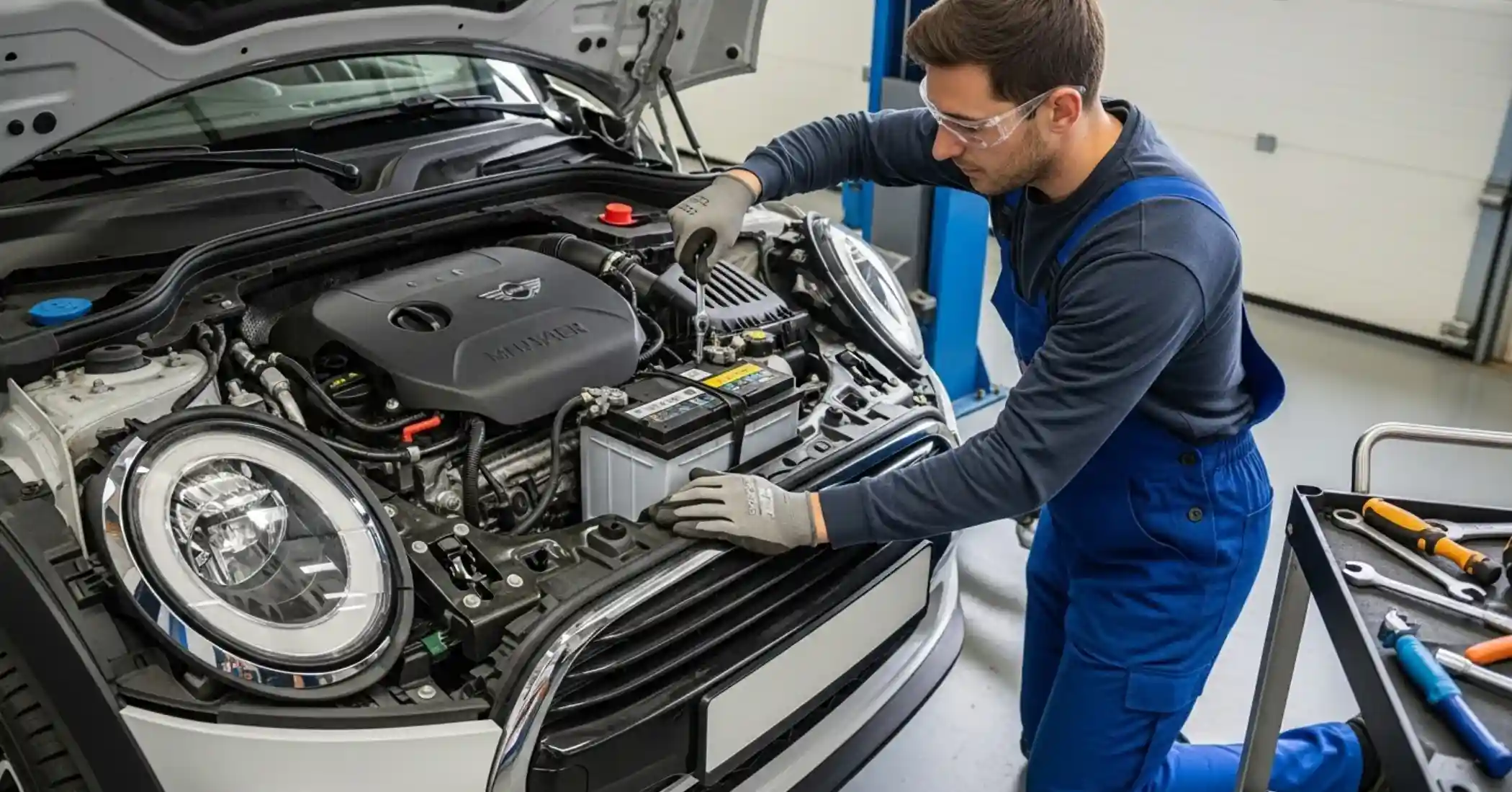 All-Inclusive Mini Cooper Battery Change & Installation Services in Dubai