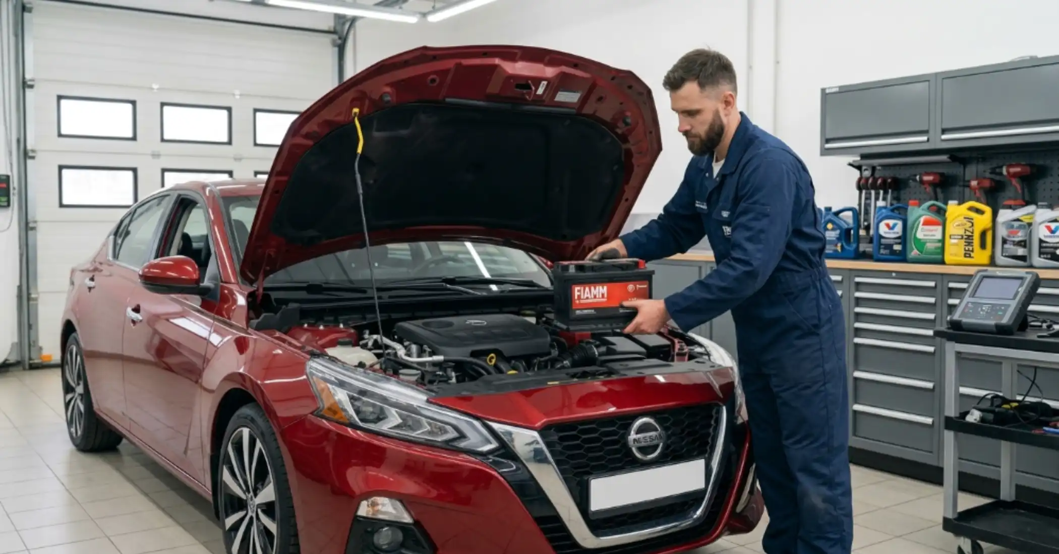 Reliable Nissan Battery Replacement & Installation Services in Dubai