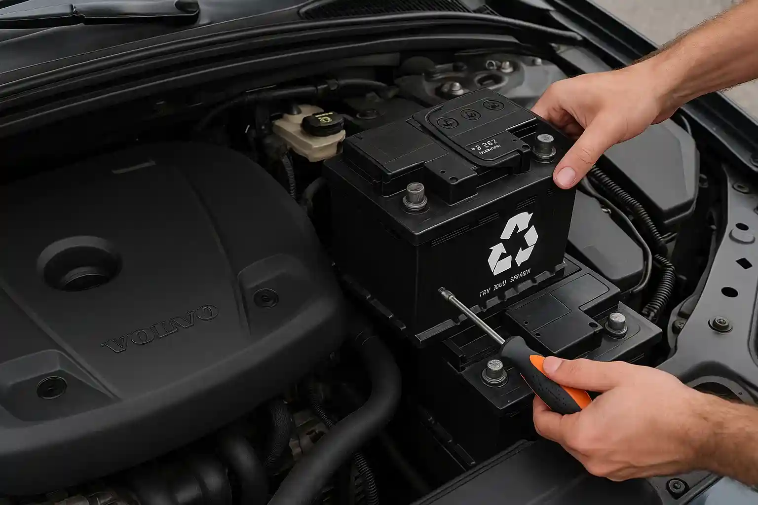 Specialized Volvo Battery Replacement & Change Services in Dubai