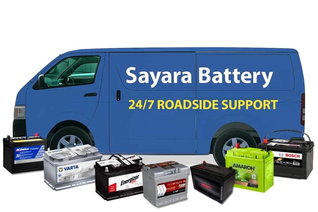 Car battery replacement in Dubai