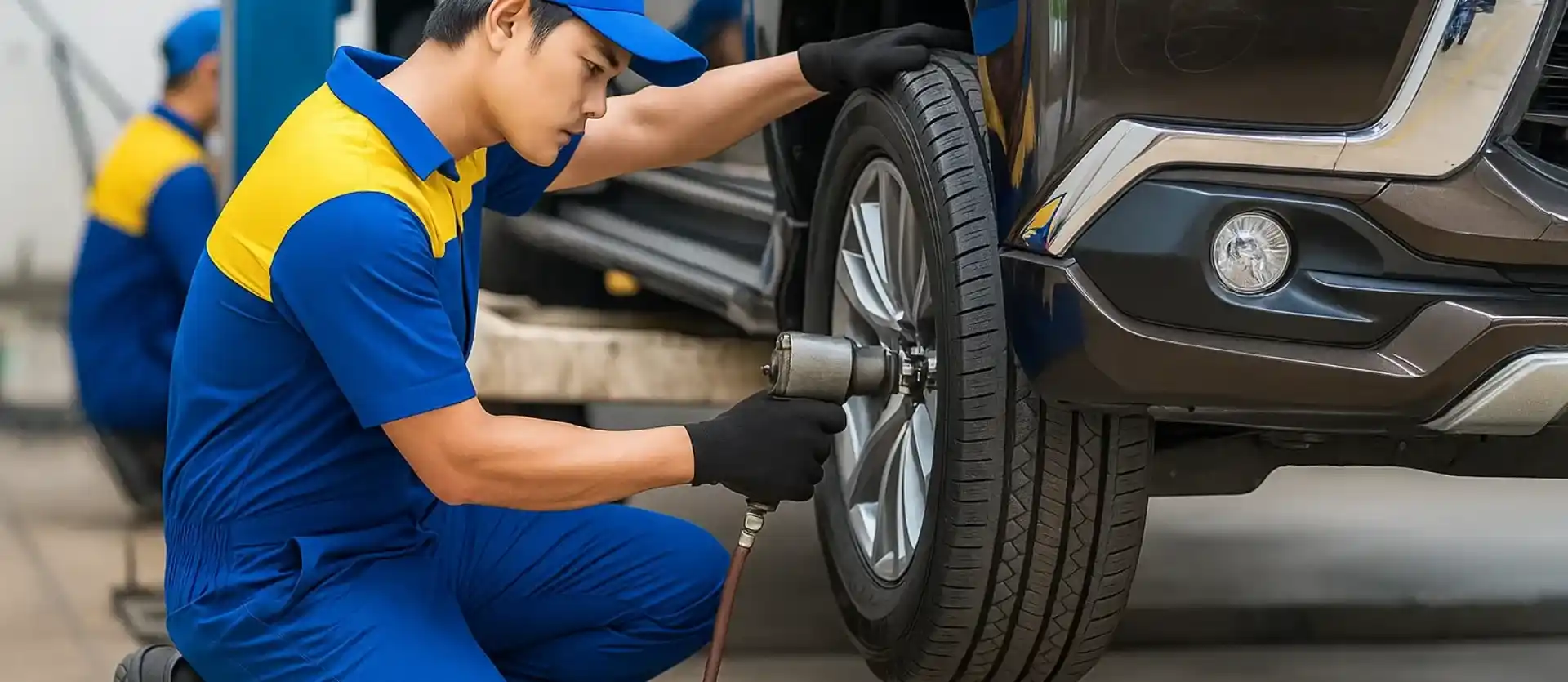 Flat Tyre Change